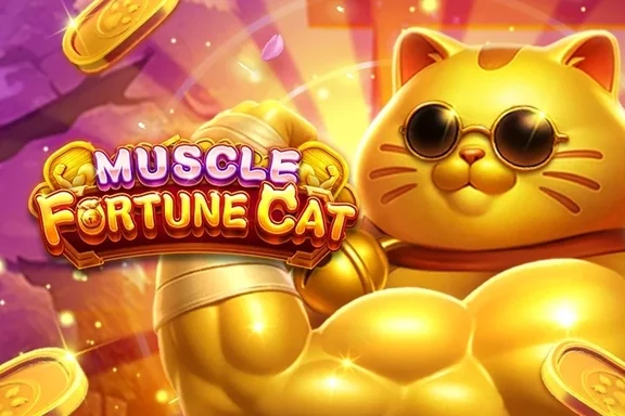 Muscle Fortune Cat — capa do slot